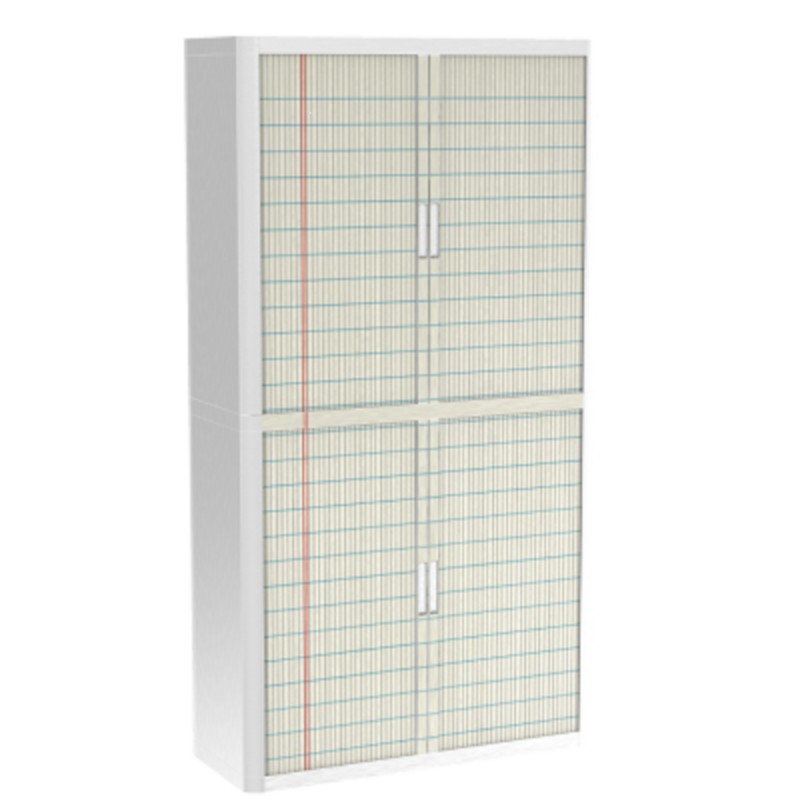 Armoire basse Paperflow EasyOffice avec 4 étagères