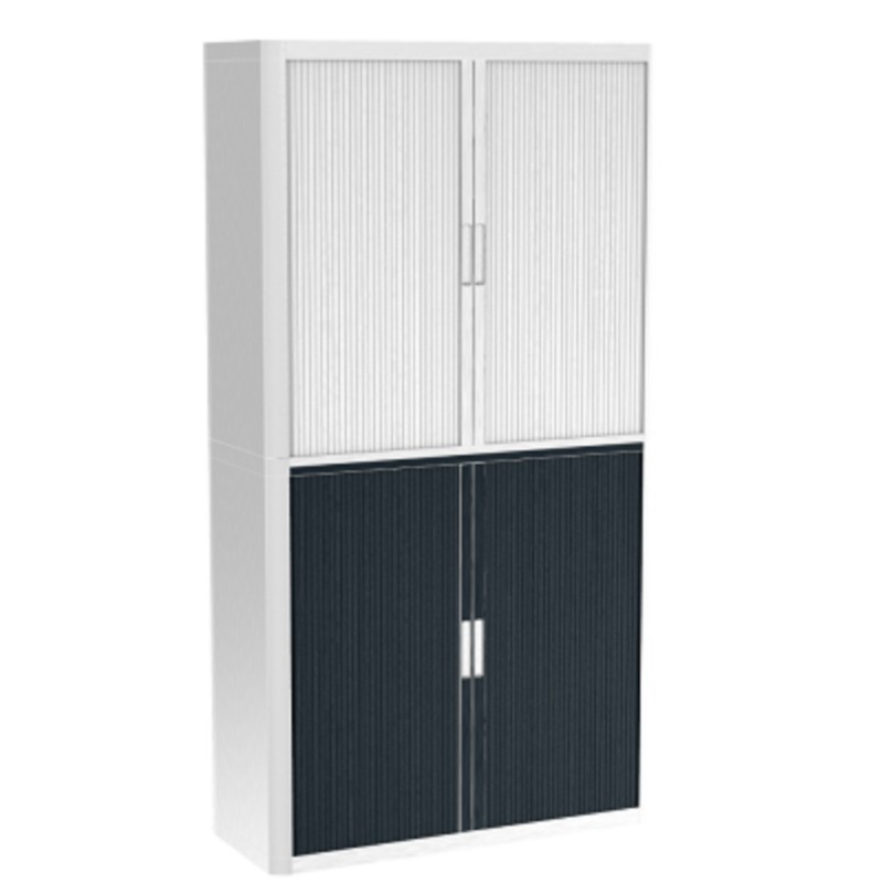 Armoire basse Paperflow EasyOffice avec 4 étagères