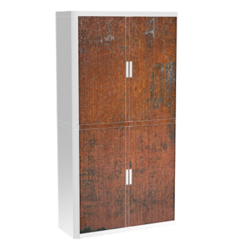 Armoire basse Paperflow EasyOffice avec 4 étagères