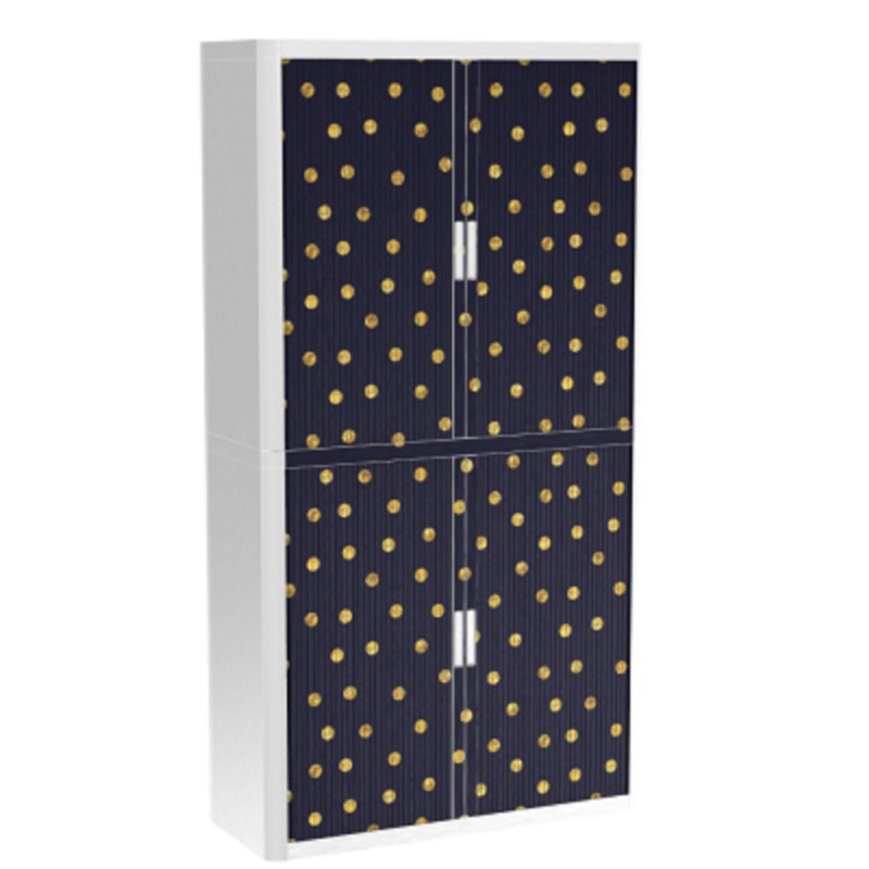 Armoire basse Paperflow EasyOffice avec 4 étagères