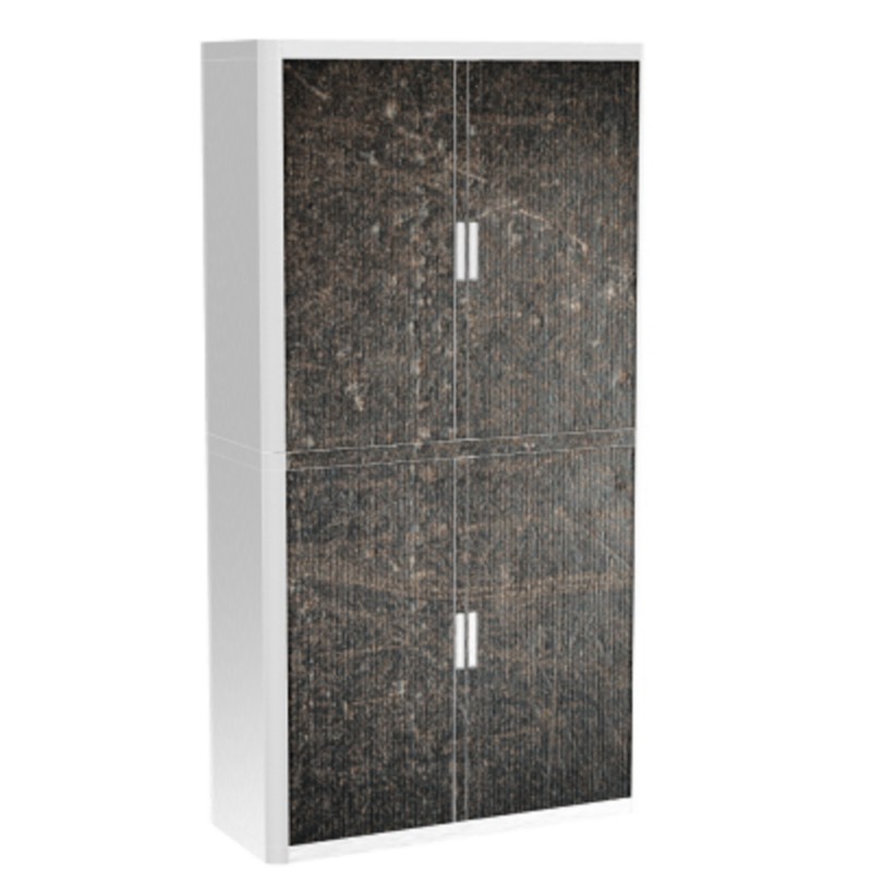 Armoire basse Paperflow EasyOffice avec 4 étagères