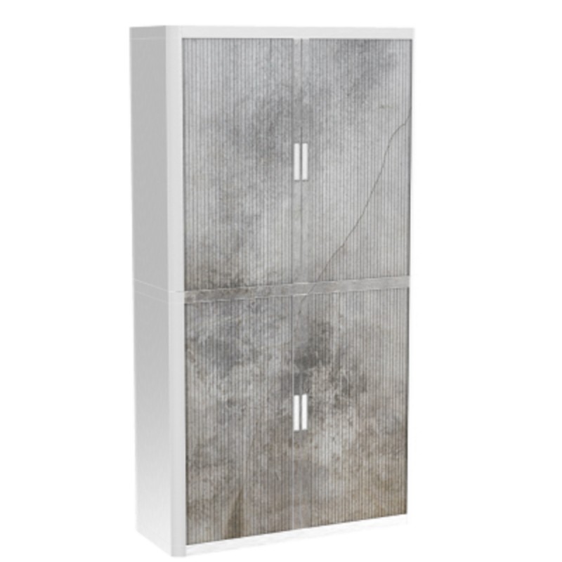 Armoire basse Paperflow EasyOffice avec 4 étagères