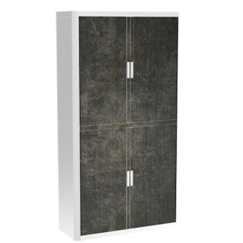 Armoire basse Paperflow EasyOffice avec 4 étagères