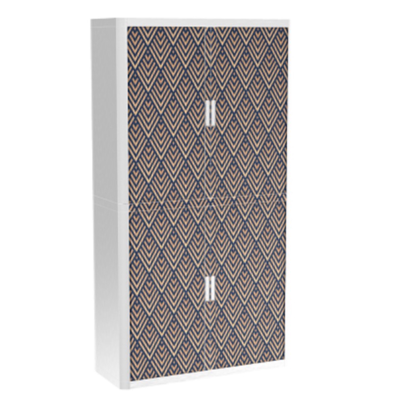Armoire basse Paperflow EasyOffice avec 4 étagères