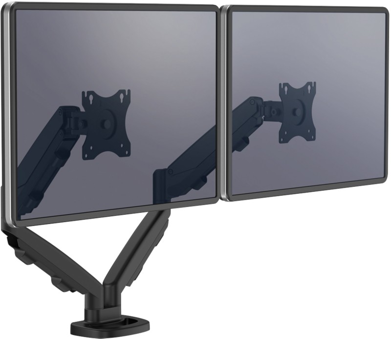 Fellowes Doppelmonitor-Arm Eppa höhenverstellbar 480 x 1000 X 560 mm 39 Zoll Schwarz