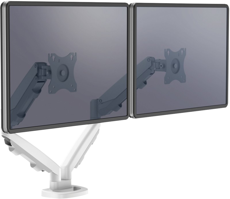 Fellowes Doppelmonitor-Arm Eppa höhenverstellbar 480 x 1000 X 560 mm 39 Zoll Weiß