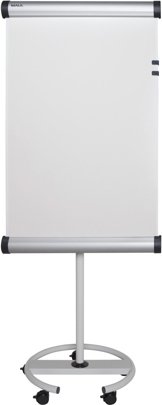 Maul MAULsolid 180° Mobiles Flipchart Freistehend Metall Grau 71 x 196 cm