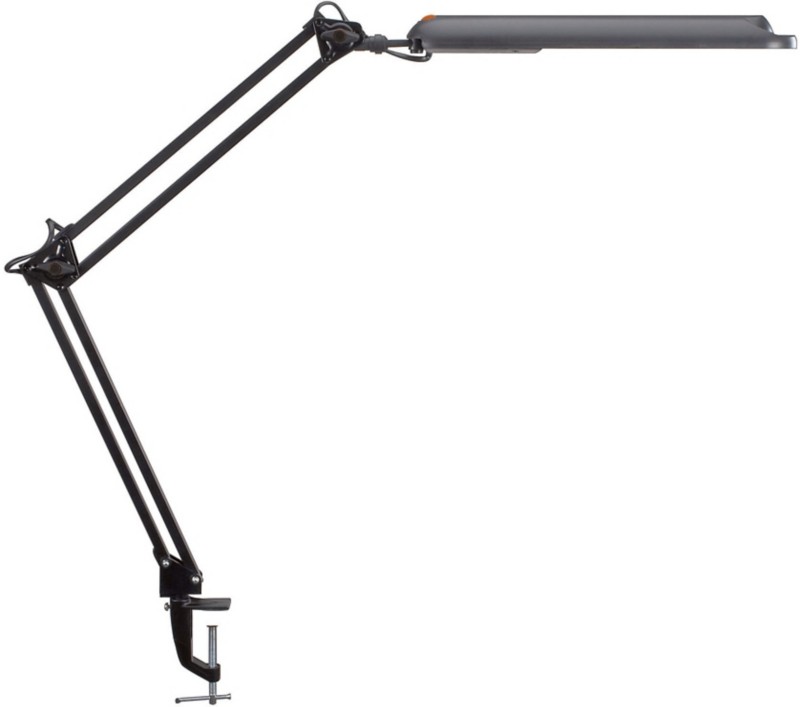 Thumbnail - Maul Klemmbar Schreibtischlampe LED Schwarz Steckdose 70 x 770 x 380 mm