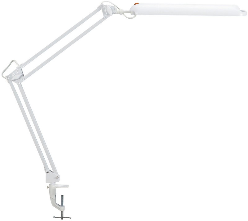 Thumbnail - Maul Klemmbar Schreibtischlampe LED Weiß Steckdose 70 x 770 x 380 mm