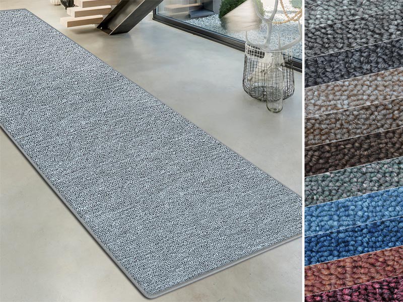 Teppich-Läufer Casa Pura London Hellgrau Polypropylen 670 x 2500 mm