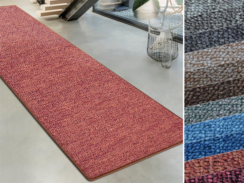 Teppich-Läufer Casa Pura London Rotbraun Polypropylen 670 x 1000 mm