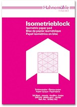 Isometrieblock Hahnemühle A4 50 Blatt