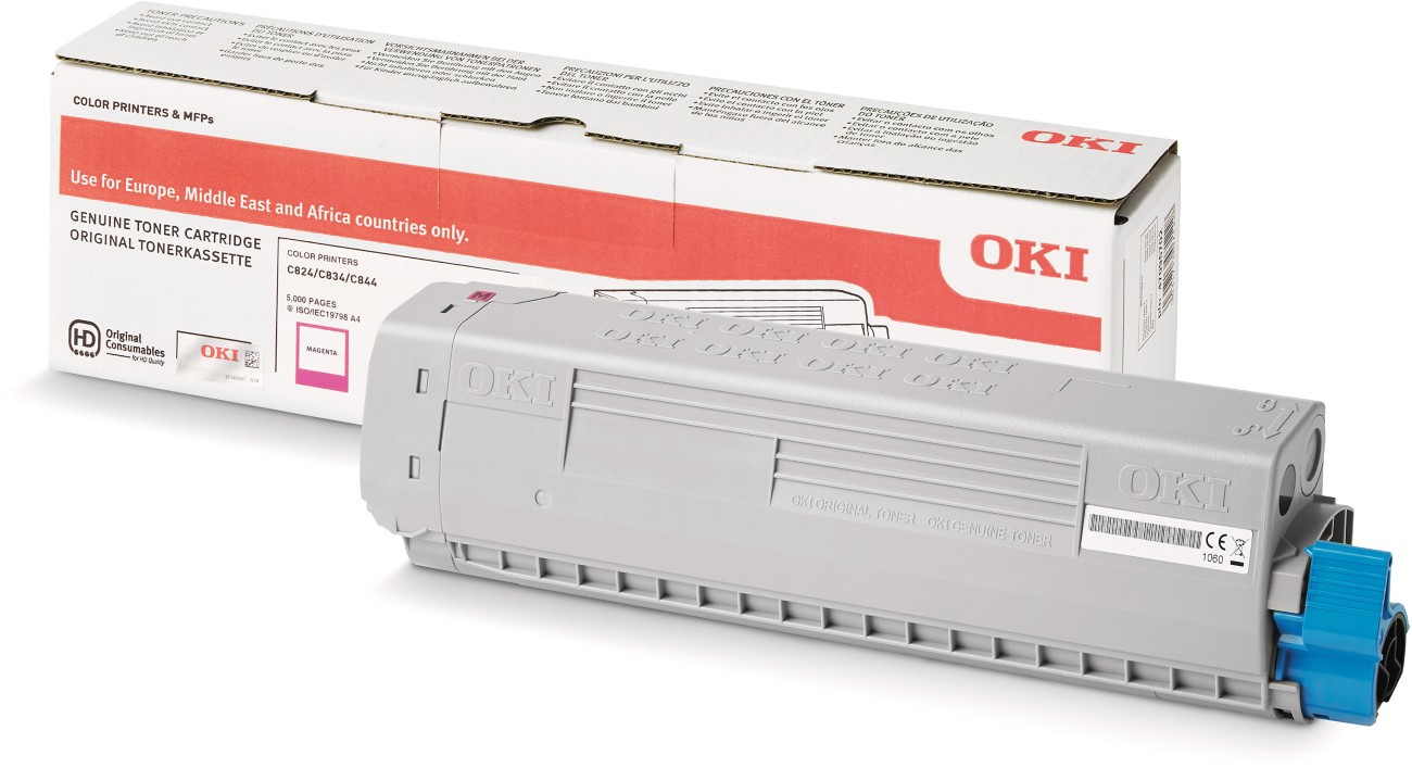 Oki Tonerkartusche Original 47095702 Magenta