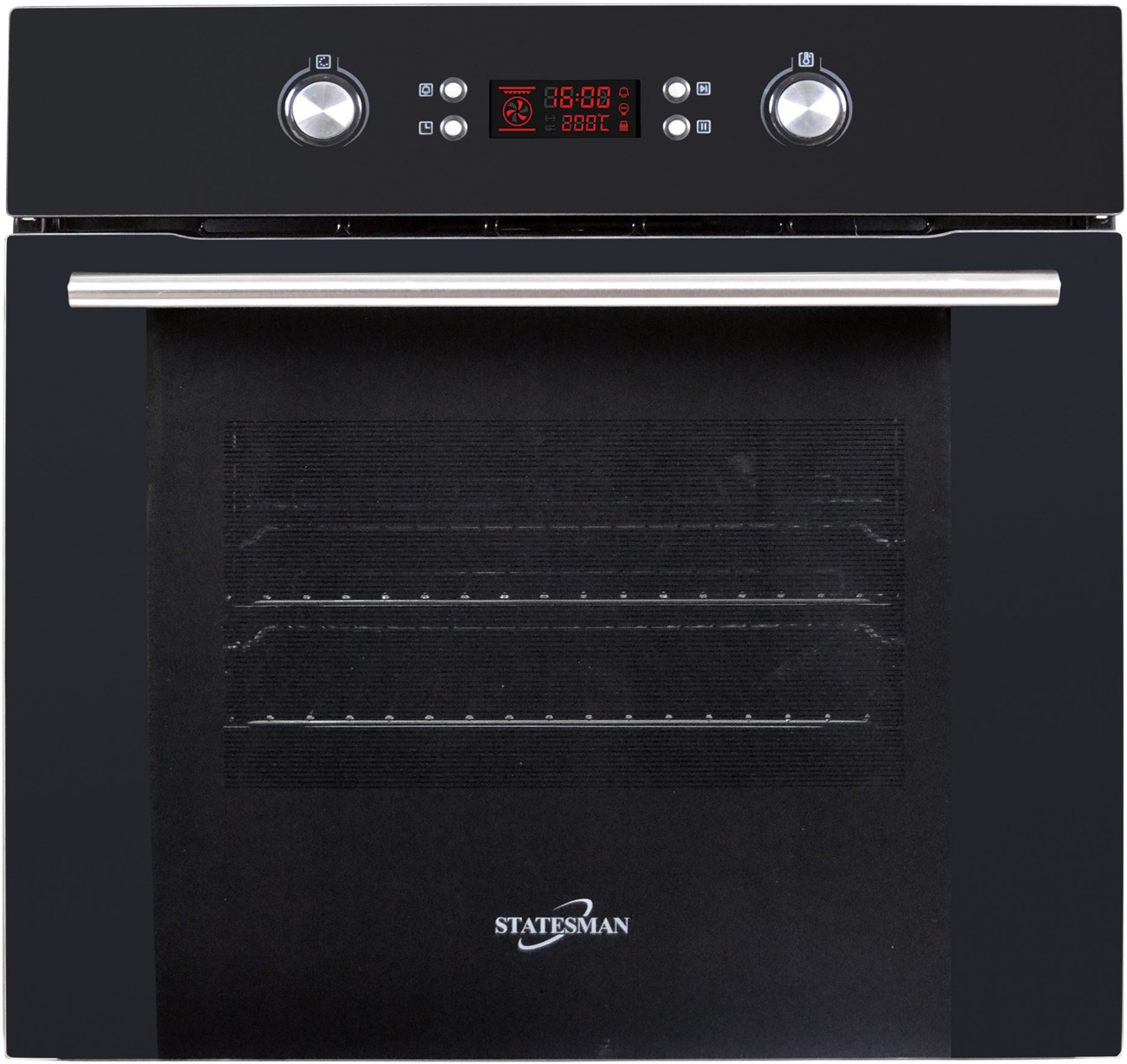 Statesman Built-In Bsm60bl Oven 8 Cooking Function 70 L 2100 W Black
