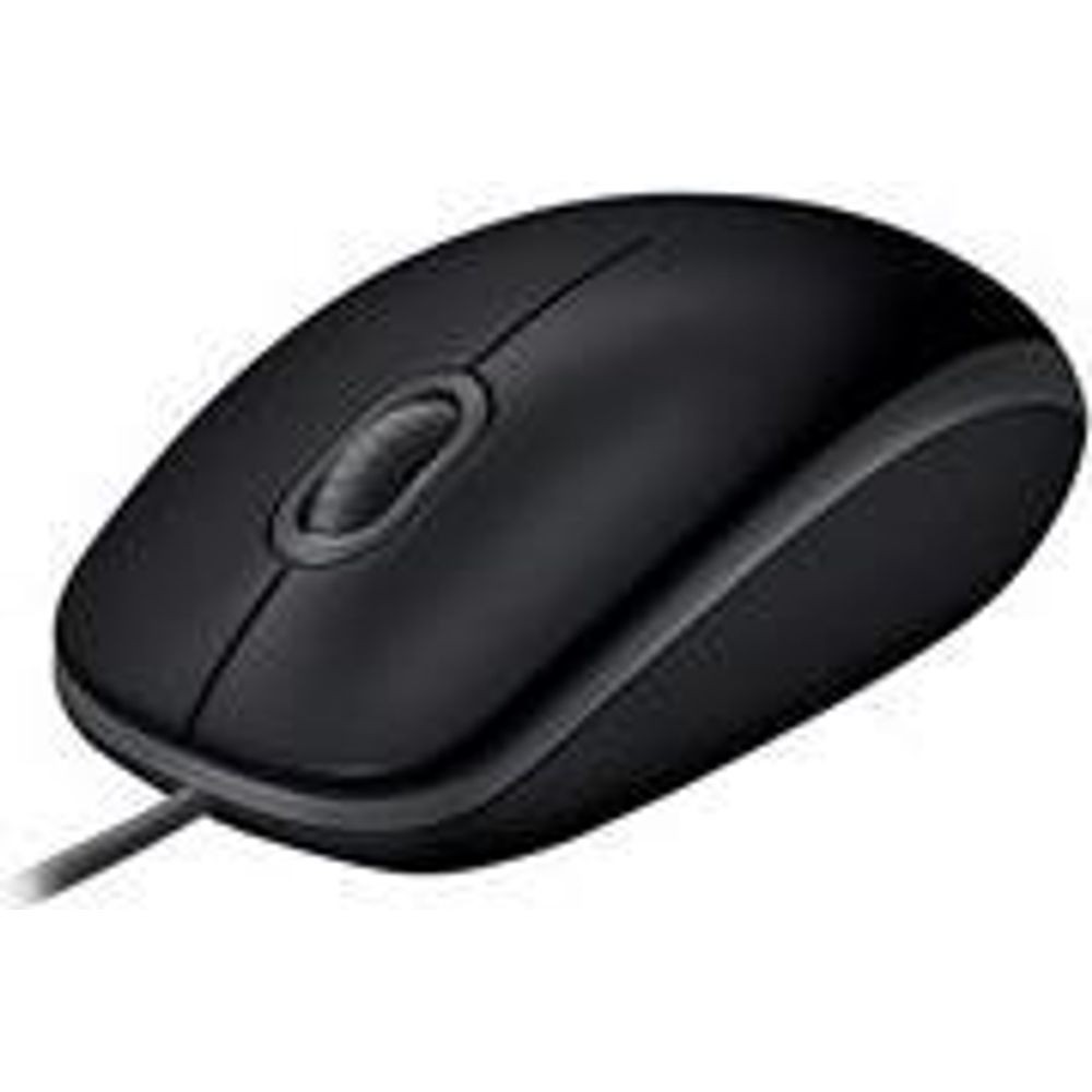 Logitech B110 Maus Schwarz Geeignet Für Linkshänder