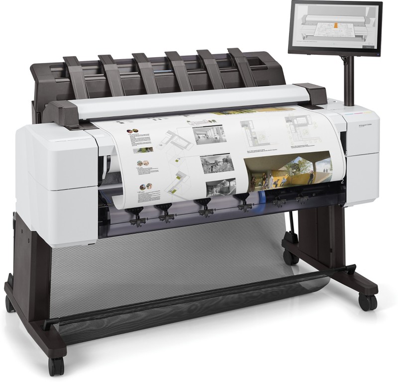 HP DesignJet T2600dr Farb Tintenstrahl Großformatdrucker DIN A0 Schwarz, Weiß 3EK15A#B19