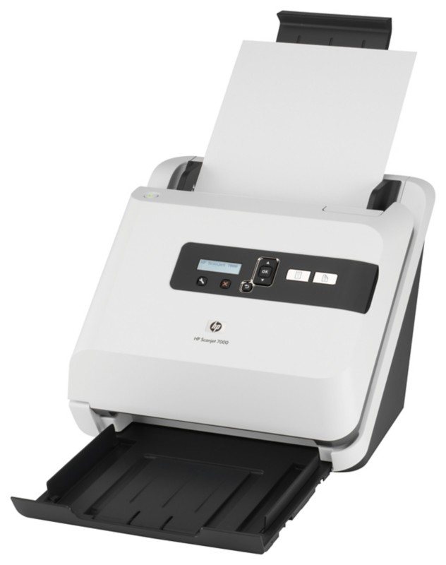 HP ScanJet Enterprise Flow 7000 s3 A4 Scanner 600 x 600 dpi Weiß