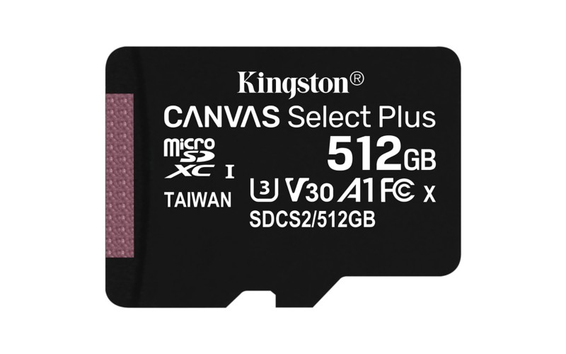 Thumbnail - Kingston Canvas Select Plus MicroSDXC-Speicherkarte 512 GB