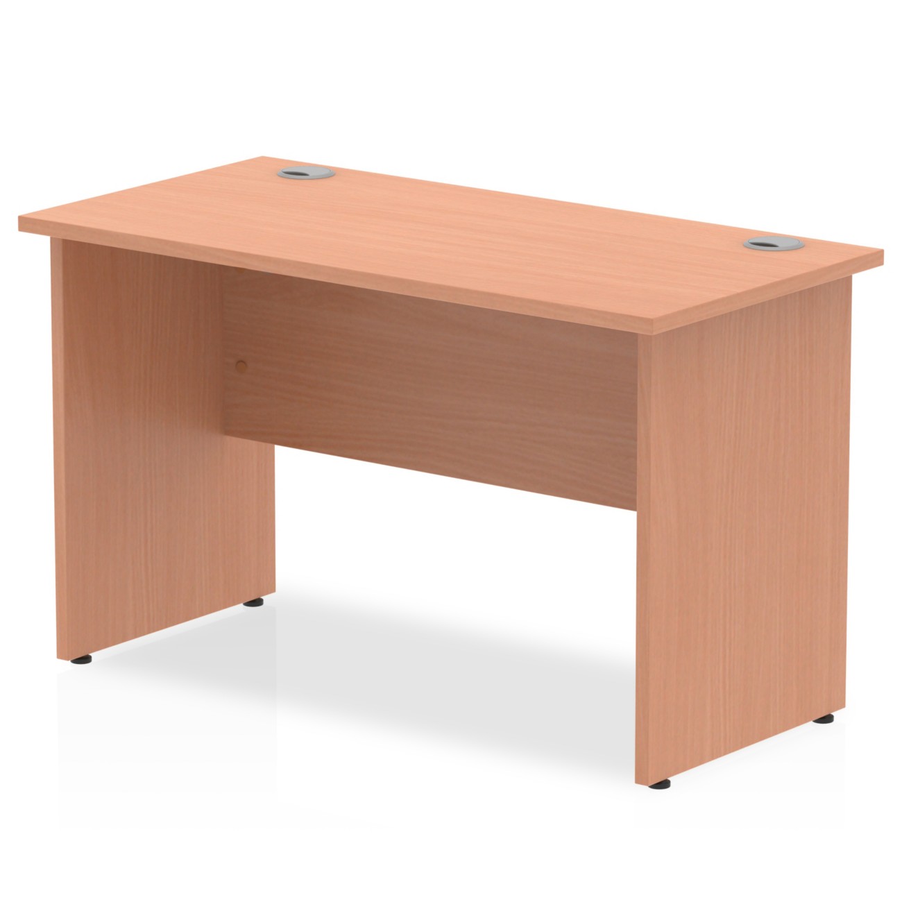 1200/600 Rectangle Panel End Leg Desk Beech - MI001729 - Image 3