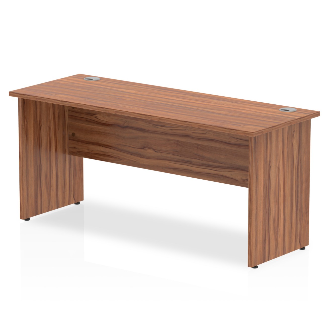 1600/600 Rectangle Panel End Leg Desk Walnut - MI001967 - Image 3
