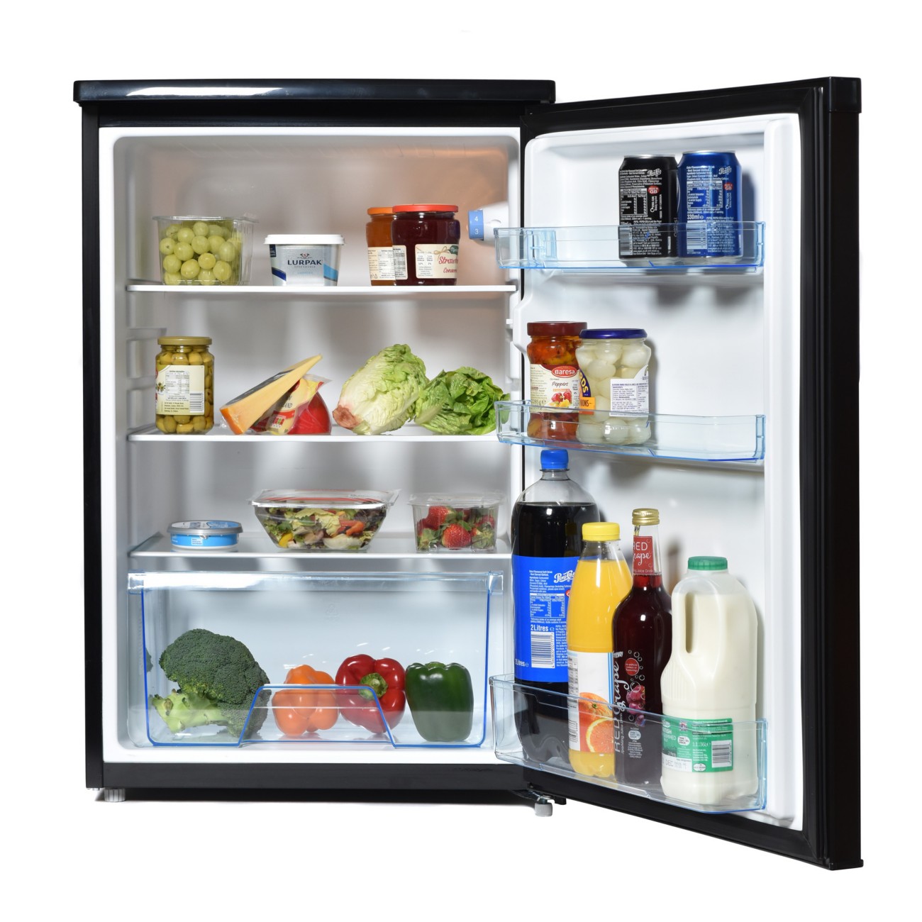Statesman Under Counter Larder L255b Fridge 133 L Energy Rating F Black