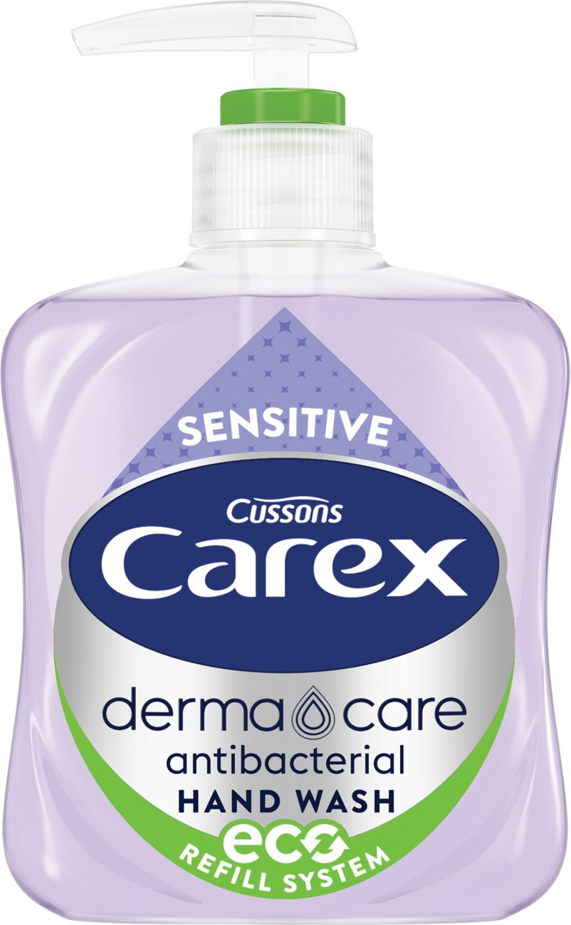 Carex Dermacare Hand Soap Refill Antibacterial Liquid Purple 90775 250 Ml