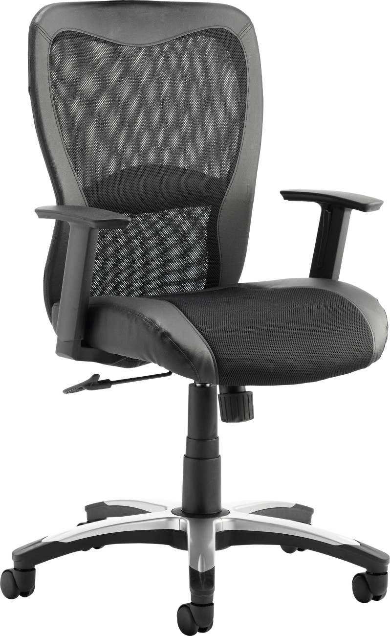 Dynamic Victor Executive Chair Basic Tilt Mesh Fabric Height-Adjustable Armrest Black 110 Kg Victor Ll 640 X 660 X 960 Mm