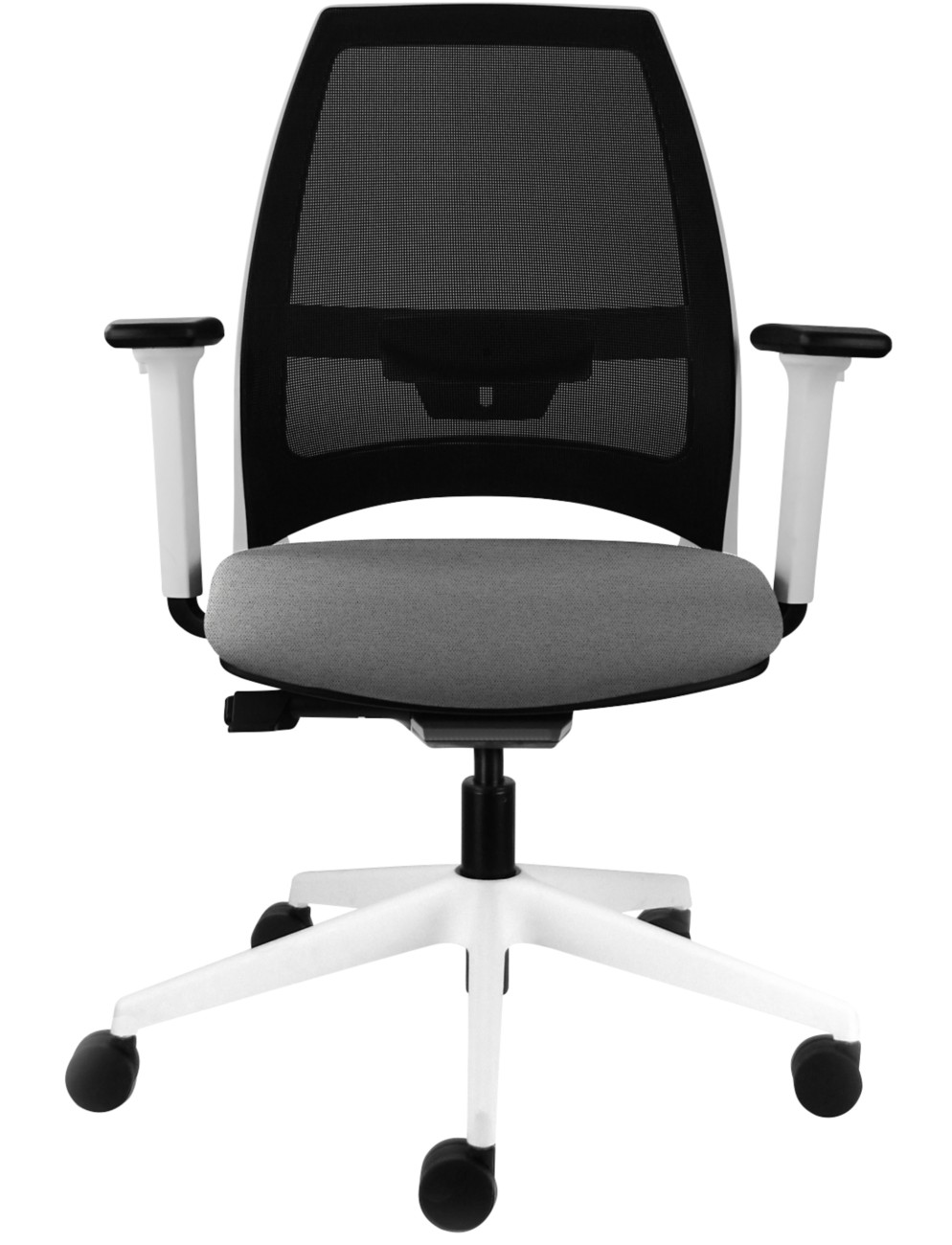 Office Chair Synchro Tilt Fabric 2D Armrest Grey 150 kg Ultra 480 x 460 x 970 mm