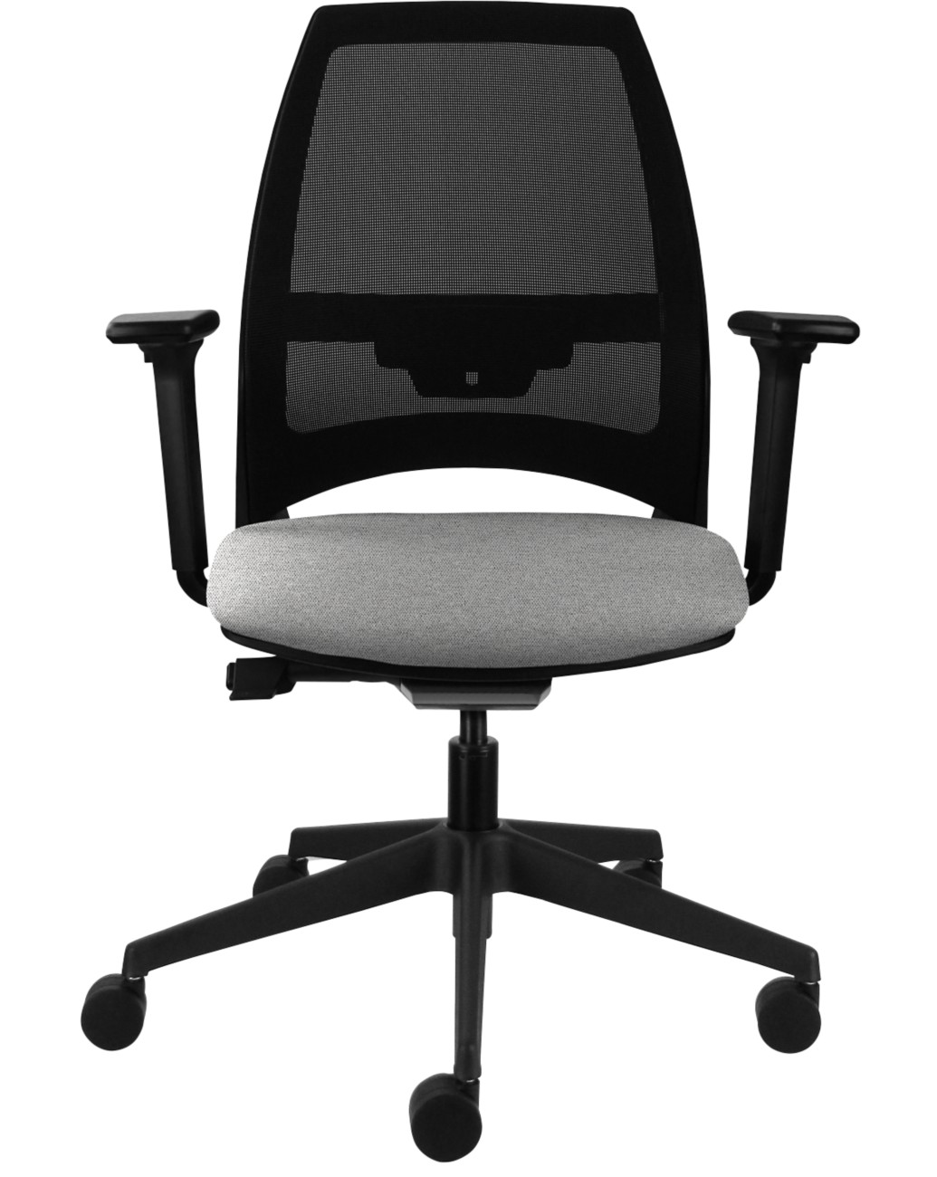 Office Chair Synchro Tilt Fabric 2D Armrest Grey 150 kg Ultra 480 x 460 x 970 mm