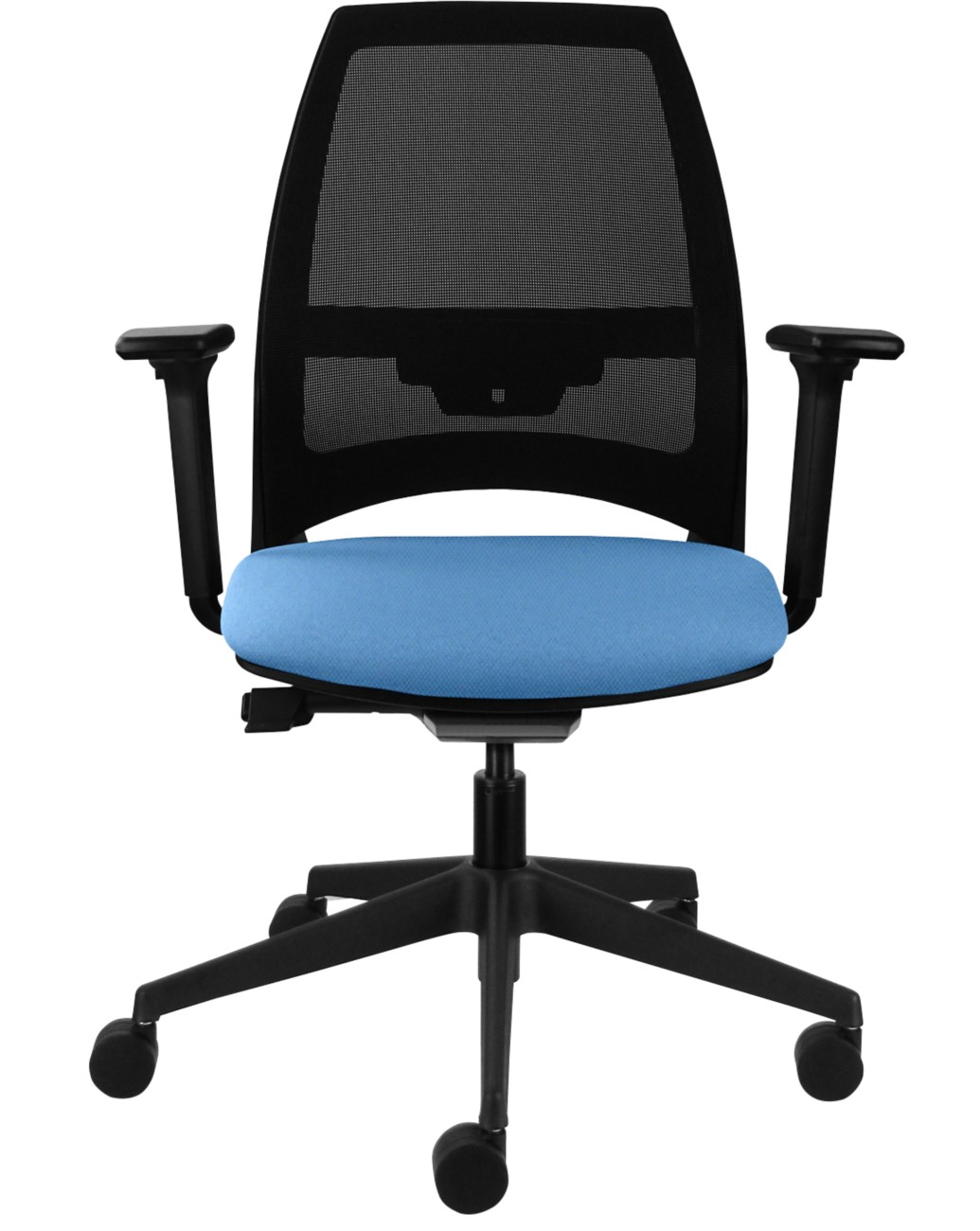 Office Chair Synchro Tilt Fabric 2D Armrest Blue 150 kg Ultra 480 x 460 x 970 mm