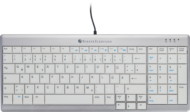 Thumbnail - BakkerElkhuizen Tastatur Verkabelt UltraBoard 960 QWERTZ
