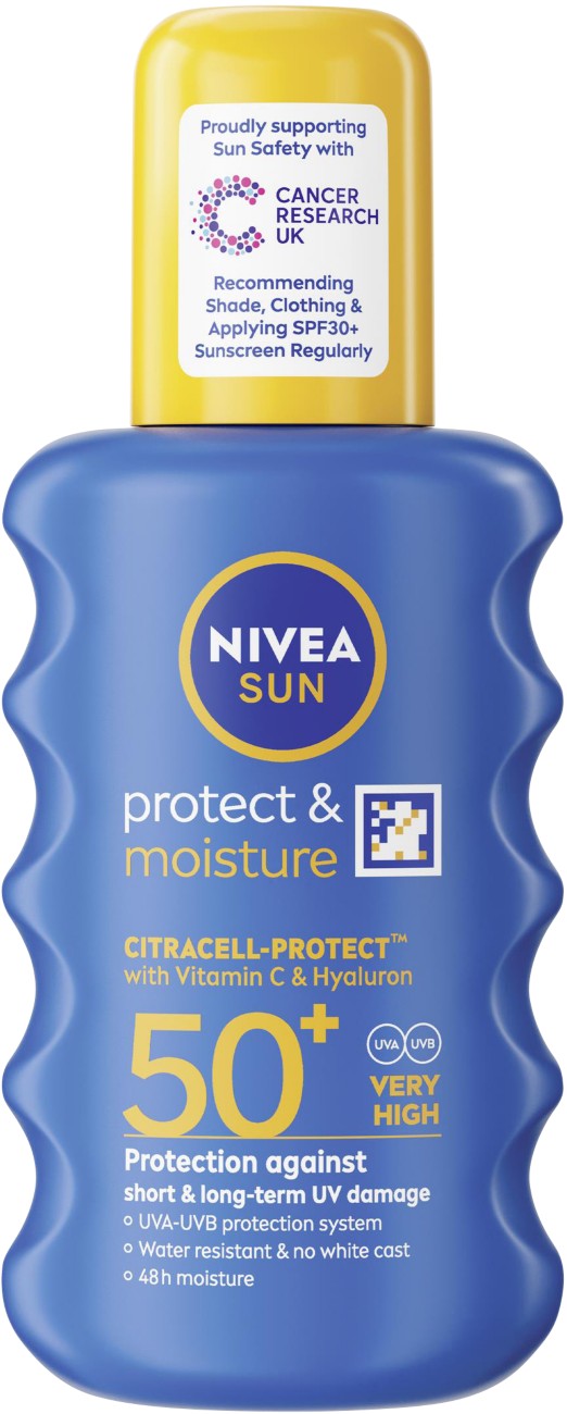 Nivea Protect & Moisture Pump Spray Spf 50+ 200Ml - Image 17
