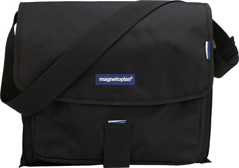 Thumbnail - magnetoplan Präsentations-Kit Moderationstasche Messenger Schwarz 39 x 35 cm