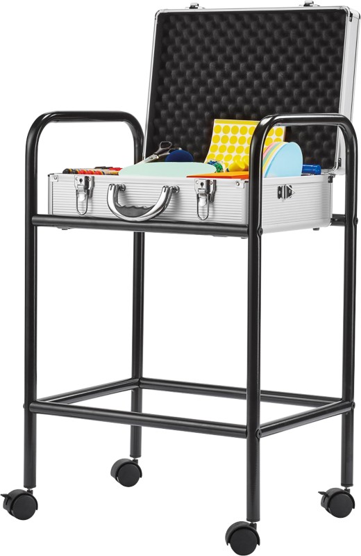 magnetoplan Trolley für Moderationskoffer Schwarz 53 x 80 cm