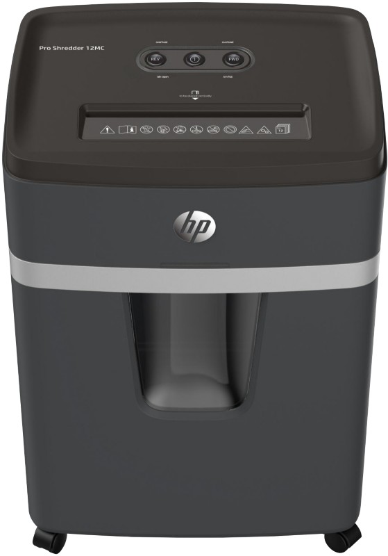 HP Aktenvernichter Pro 12MC Schwarz