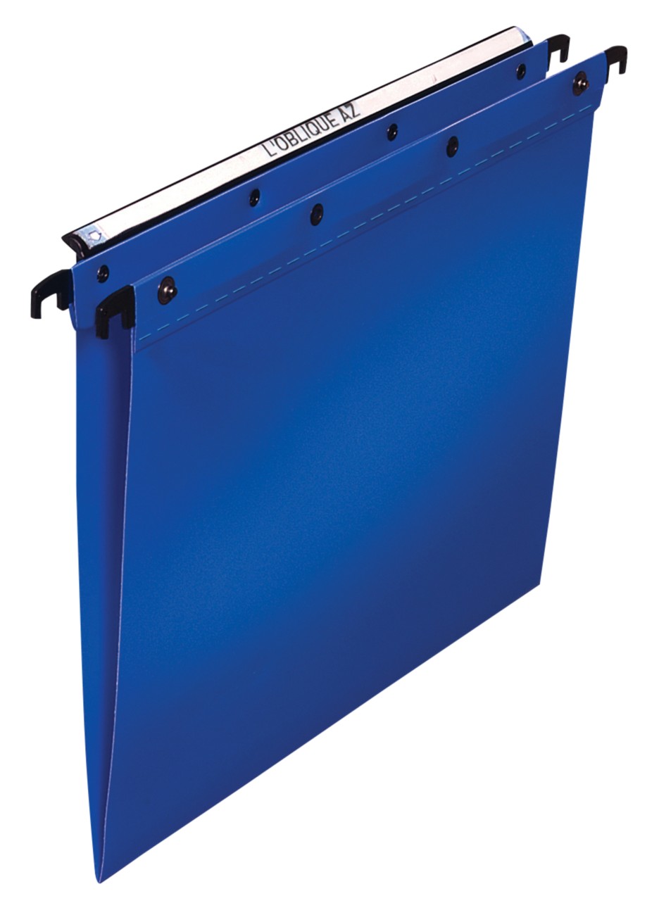 Elba Ultimate Suspension Files A4 V-Base Blue Pack Of 25