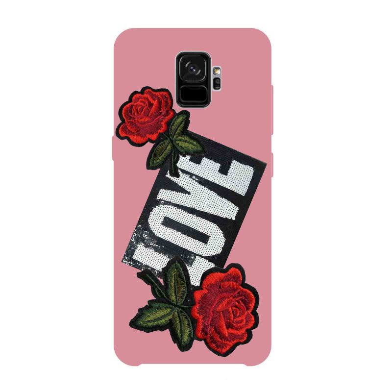 SBS Handyhülle  TESLCOVPATLOVESAS9 Samsung Galaxy S9 Pink
