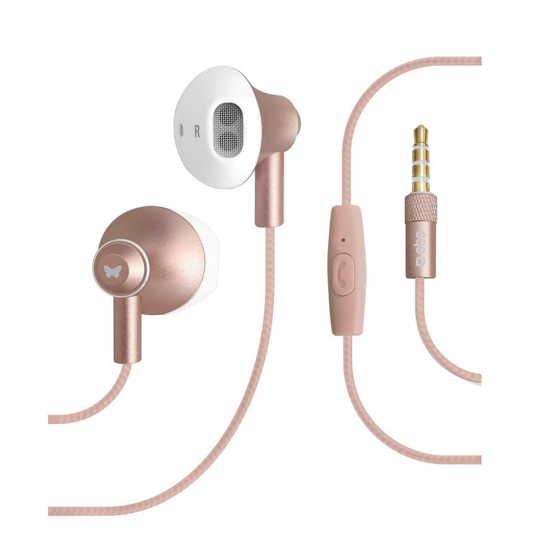 SBS Ohrhörer COLLECTION SMART & LADIES TESLEARSHINYP Pink