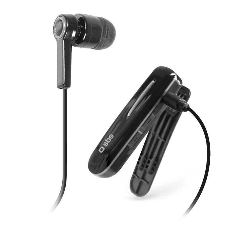 SBS Headset TECLIPHEADSETBTK Schwarz