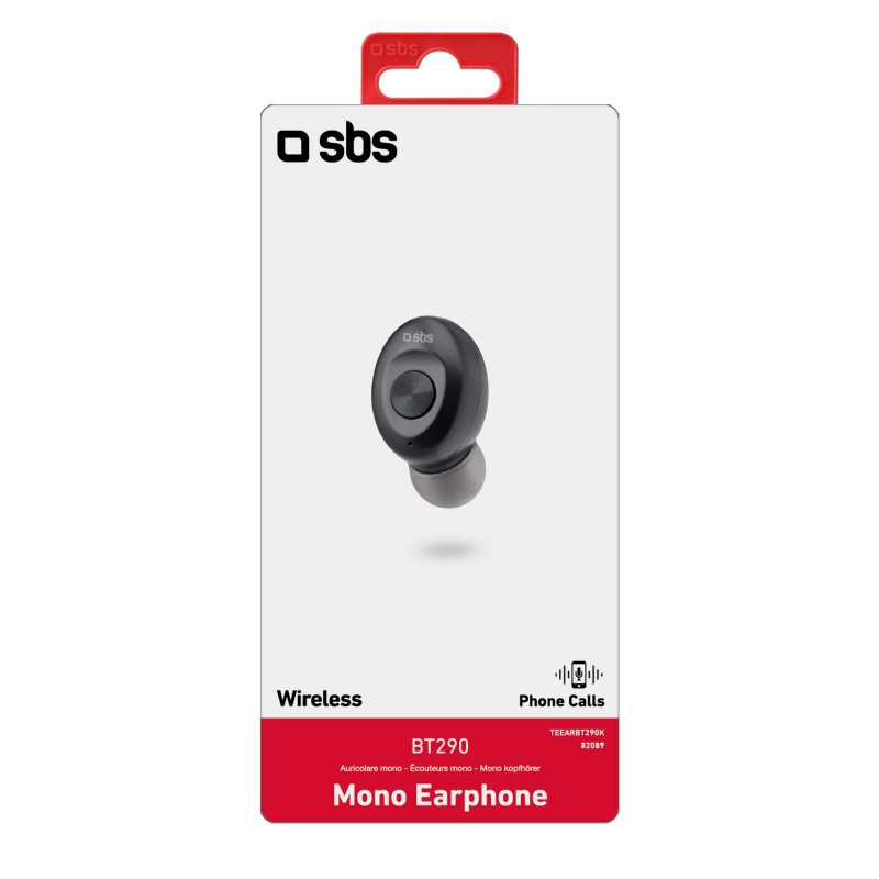 SBS In-Ear-Kopfhörer TEEARBT290K Schwarz