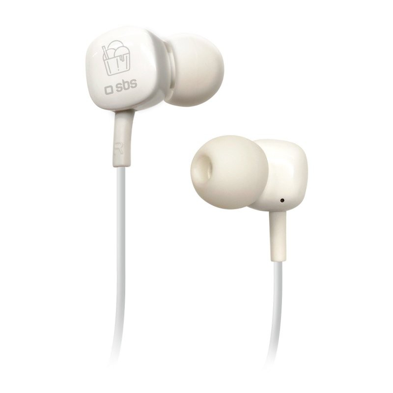 SBS Ohrhörer COLLECTION SUMMER TEEARICEW Weiß