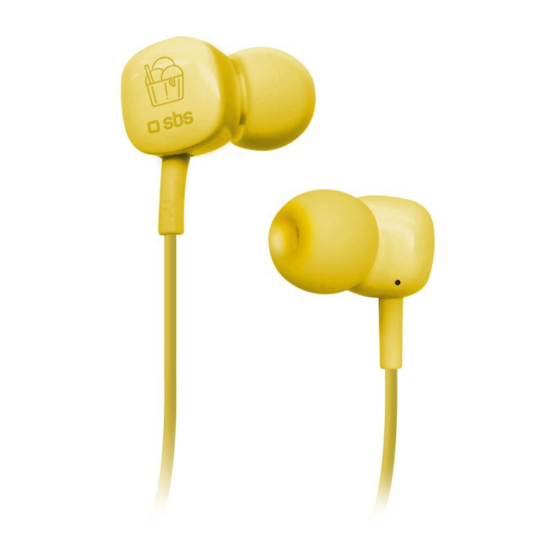 SBS Ohrhörer COLLECTION SUMMER TEEARICEY Gelb