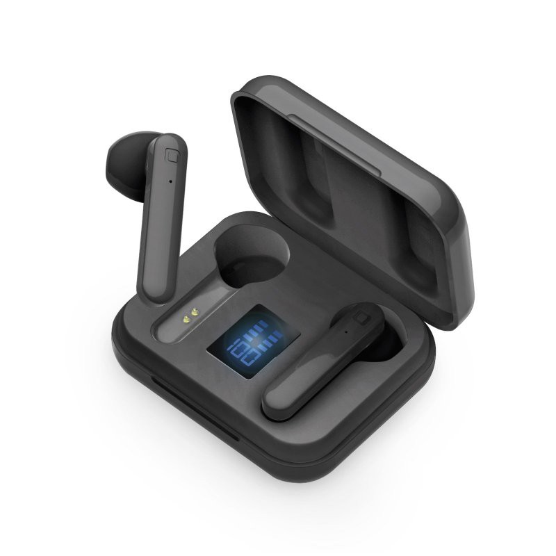 SBS In-Ear-Kopfhörer LCDTWS TEEARLCDTWSBTK Schwarz