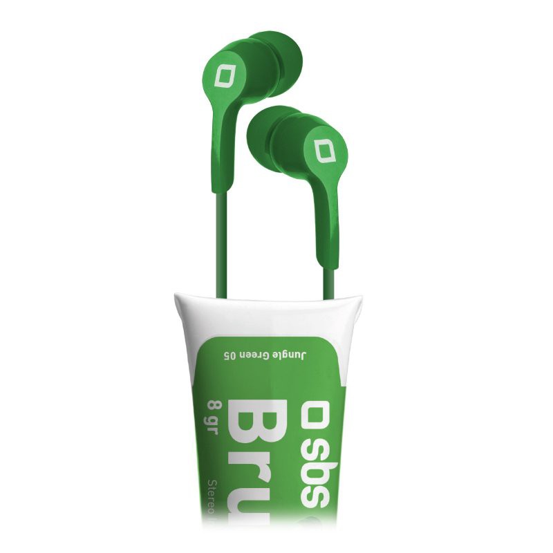 SBS Ohrhörer Brush TEEARPAINTG Grün