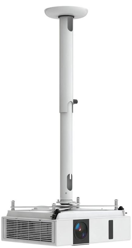 Thumbnail - KINDERMANN Deckenhalterung für Projektoren Comfort² 60 Weiß RAL 9003