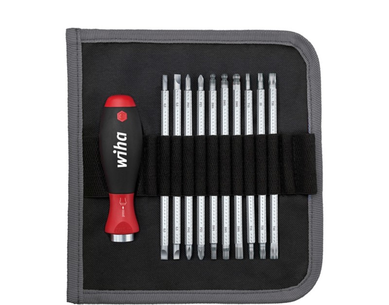 Wiha Schlitz, Torx, Phillips, Pozidriv, Allen Schraubenzieher-Set