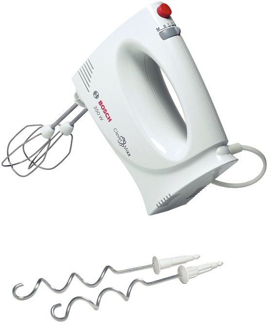 Bosch Handmixer MFQ 3030 350 W Kunststoff, Edelstahl Weiß