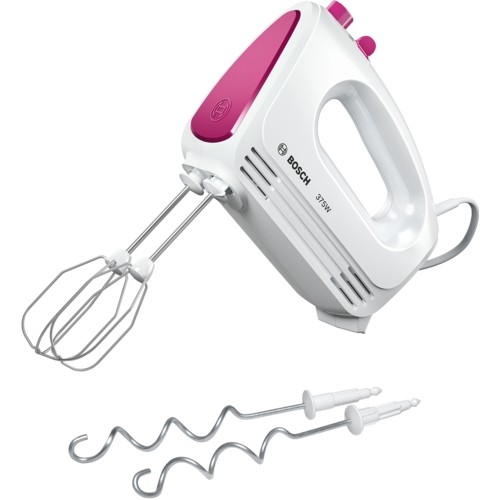 Bosch Handmixer MFQ2210P 375 W Pink, Weiß