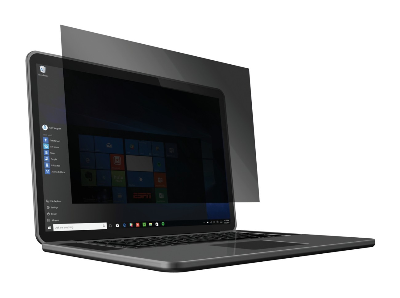 Kensington 2 Way Removable Privacy Filter For 43.2 Cm (17 ) Laptop 16:10