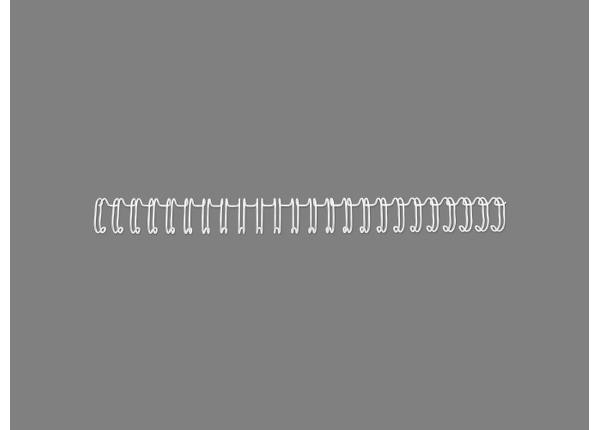Gbc Binding Wire No.8 A5 White Pack Of 250